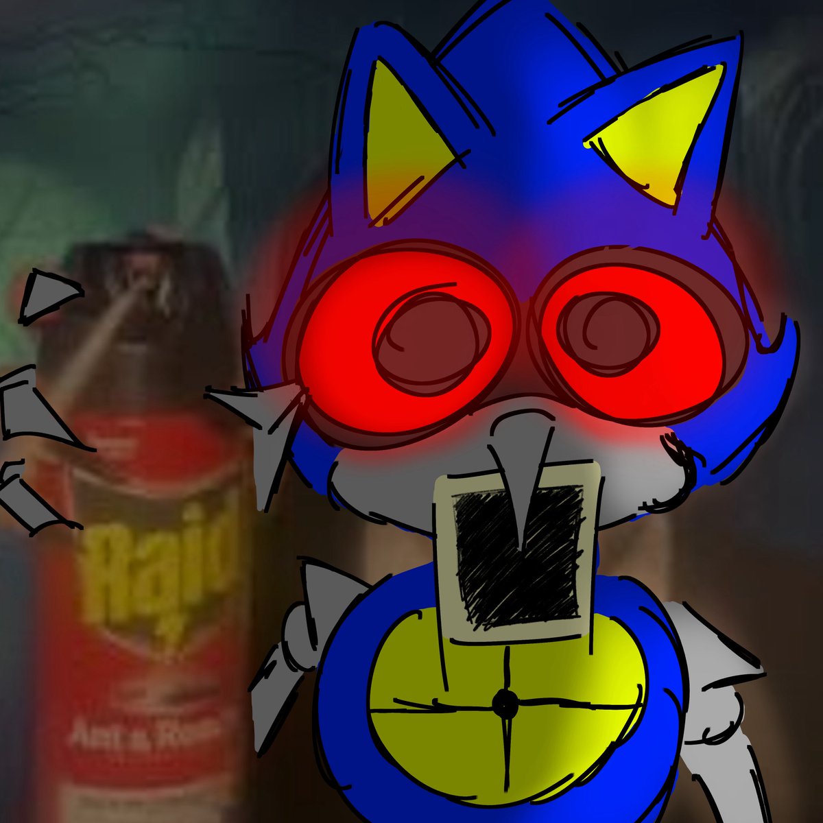 //just saw a cool animation of sage and metal on TikTok and the top comment was about cracking sage