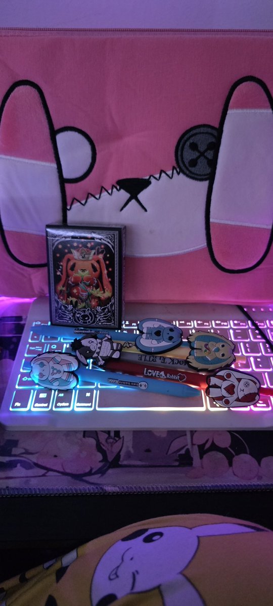 {Voodoo Dolls Pin Cushion} (@voodoodollmizu) on Twitter photo Up to 8 <a href="/PlushieDreadful/">Plushie Dreadfuls</a> bunnies now 🥺💜 Not to mention the rest of my collection; 5 pens, 1 sticker pack, a deck of cards, & BPD iPad case.
Can't wait to buy more!! Up to 8 <a href="/PlushieDreadful/">Plushie Dreadfuls</a> bunnies now 🥺💜 Not to mention the rest of my collection; 5 pens, 1 sticker pack, a deck of cards, & BPD iPad case.
Can't wait to buy more!!