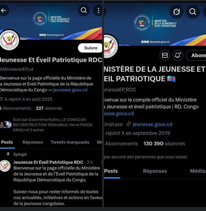 Un pays qui doit être délivré, quand on voit on sait.

Lokola bozo loba ke biso to fandi na bino mabe, problème te mais l’heure viendra où on vous rappellera tout ceci.

Que Dieu nous garde !!!😏😏😏