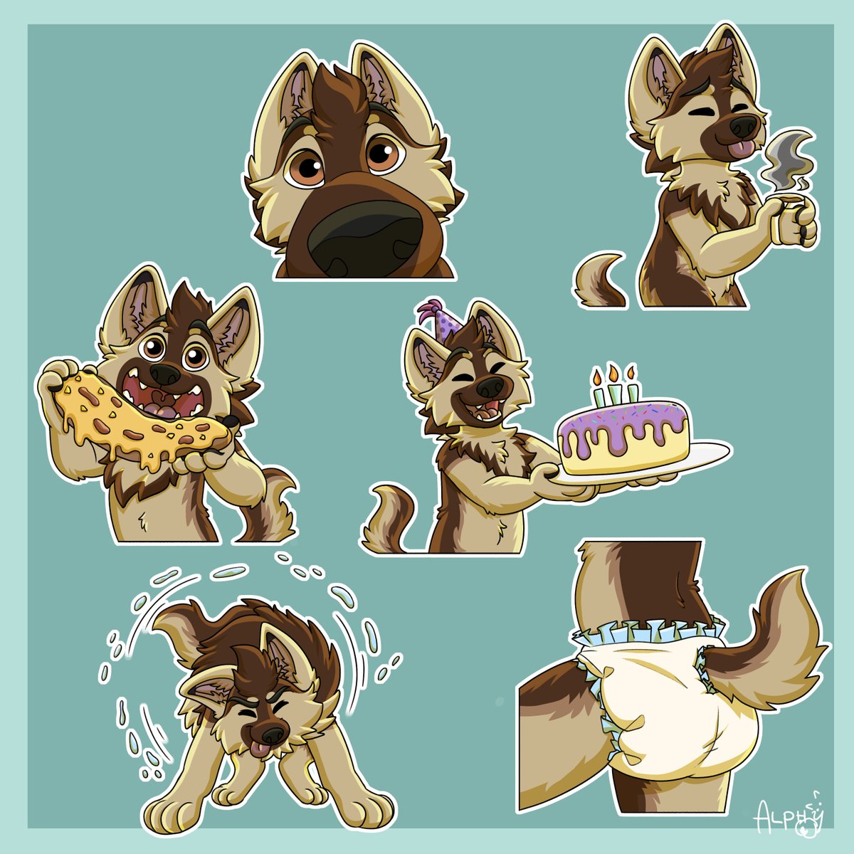 Alphy -🍼 OPEN COMMISSIO @AlphyPuppy - Twitter Profile | TwStalker