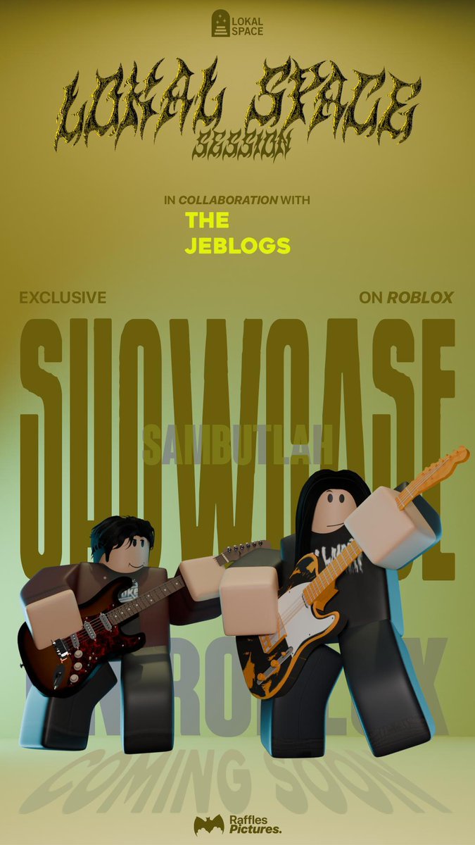 TheJeblogs's tweet photo. Siapkan Robloxmu gais, awalbulan kita kopdar di roblox eheeee..
Bersama @LokalJajan https://t.co/i5Wg61Uf9Z