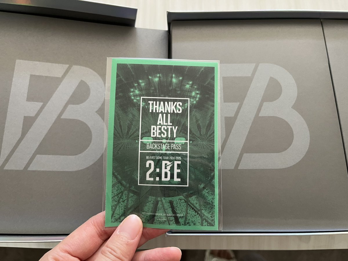 BESTY3_4's tweet photo. BACKSTAGE 入っちゃうもんね🥰💗
#BEFIRST
#2BE https://t.co/D2rrlZmmM1