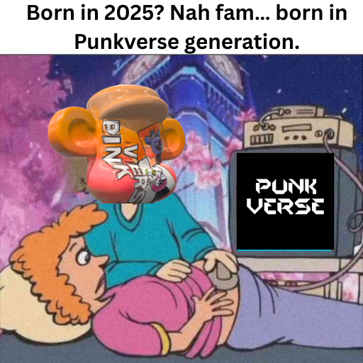punkversexyz's tweet photo. Born in 2025? Nah.
Born into the PunkVerse generation 🧬
Where toys talk back, memes mint value, and your digital identity starts before you're even born.
👶🏽 Welcome to the only birthright that matters:
#PunkVerse
#Web3Culture #NFToys #MemeFi #GenZalpha #XR https://t.co/6Ez1Fck1Rm