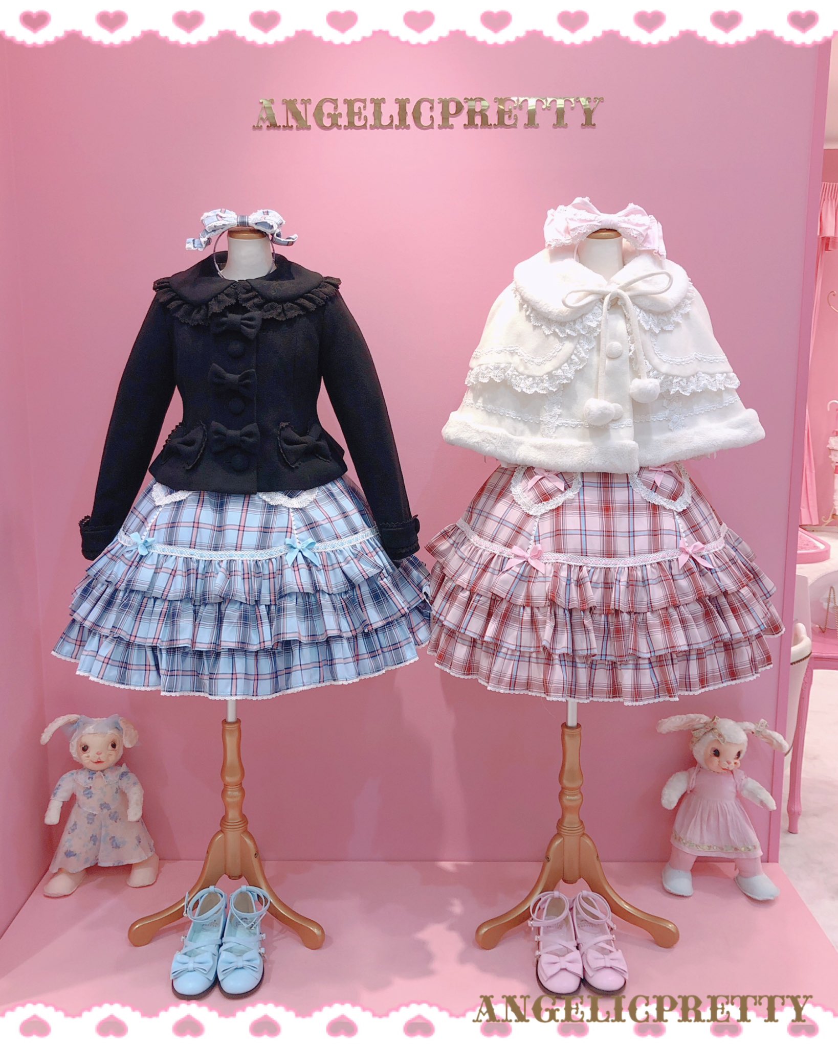 sretsis フリル ケープコート ピンク ラベンダー スレトシス AngelicPretty名古屋店 on X: 