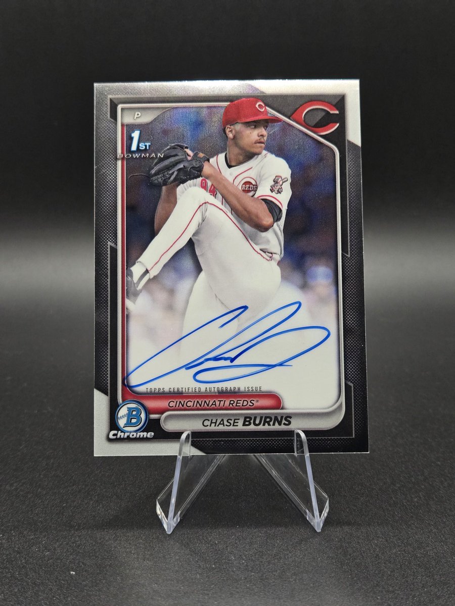 Chase Burns 1st bowman auto
$100