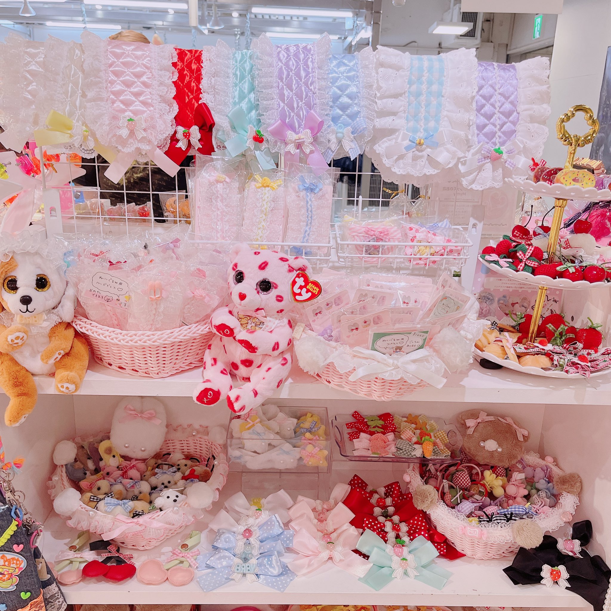 くま。様♡ オーダー半襦袢 🐻クマチャン屋さん🐻はっぴぃあいす8/23-25🍦原宿minacute