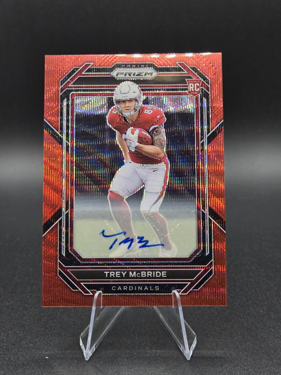 Trey McBride Rookie Color Match Auto /149
$55
