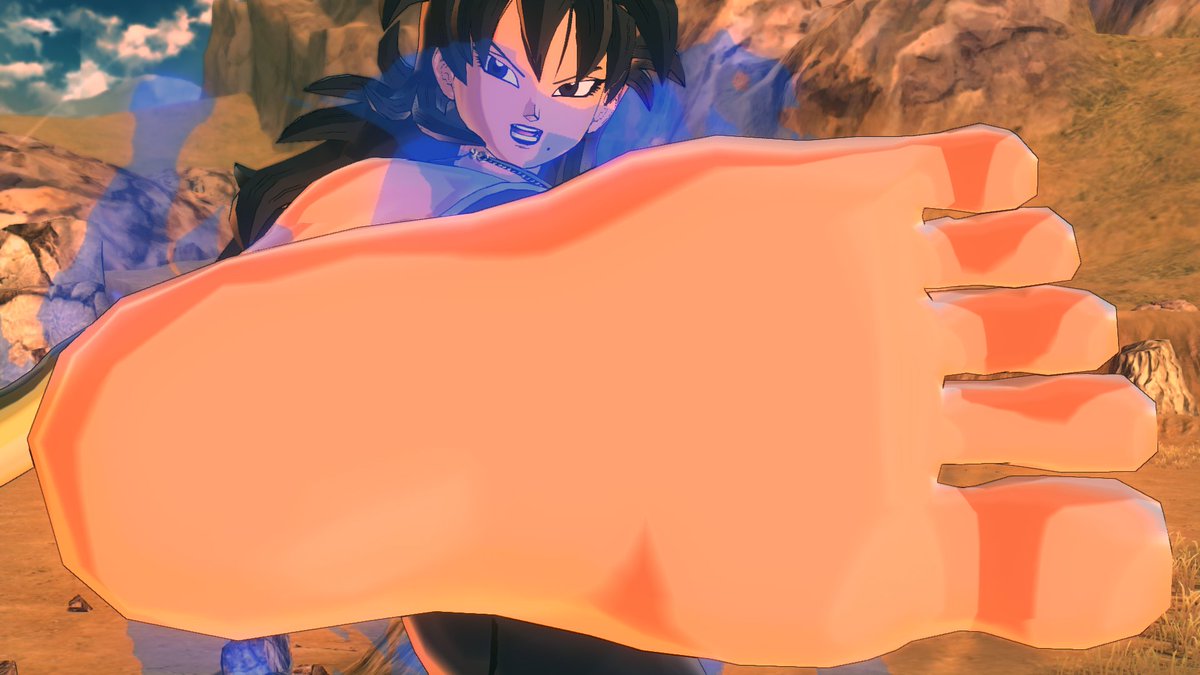 First post now for real lol, starting with Dragon Ball Xenoverse 2 and my main character Rika, she will kinda carry my account for a while 🥴
First one is her general looks and in the second one, putting that stomper to good use!
#DBXV2 #DragonBall #OC #Xenoverse2 #Feet #Soles