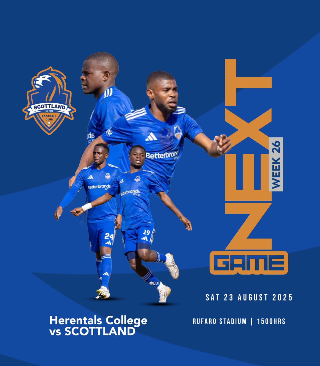 Scottland Football Club (@scottlandfc) on Twitter photo 🚨🚨BATTLE OF HARARE 🔥⚽️
The best teams in Harare this season clash at Rufaro Stadium on Saturday as we face neighbours, Herentals on <a href="/CastleLagerPSL/">Castle Lager PSL ZW</a> MatchDay 26.
#Mabviravira 🚨🚨BATTLE OF HARARE 🔥⚽️
The best teams in Harare this season clash at Rufaro Stadium on Saturday as we face neighbours, Herentals on <a href="/CastleLagerPSL/">Castle Lager PSL ZW</a> MatchDay 26.
#Mabviravira