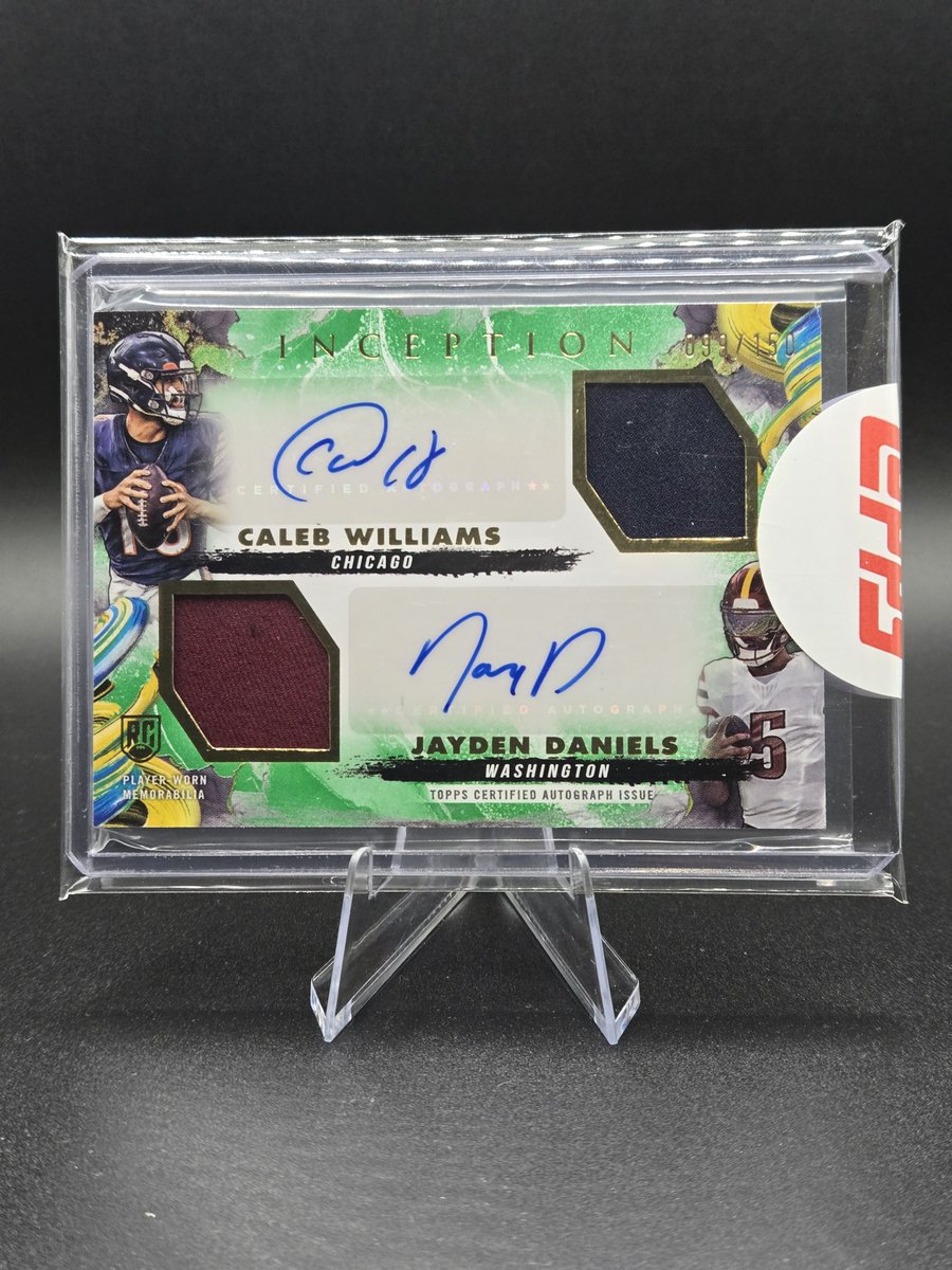 Banger Alert!!
Caleb Williams - JD5 Patch Auto /150
$520