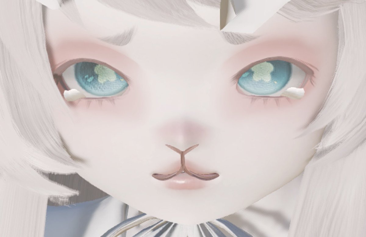THIS TOOK ME HOURS BUT I FINALLY FINISHED MY LIL LAPIN !!!!!!!!!!!!!!!!!!!!! #PSO2NGS