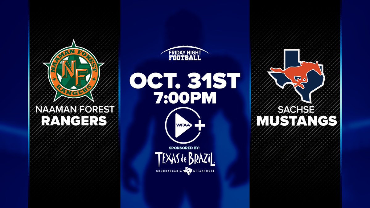 Mike Leslie (@mikelesliewfaa) on Twitter photo <a href="/FootballDesoto/">DeSoto Football</a> <a href="/Duncanville_FB/">Duncanville High School Football 🏈</a> <a href="/desotoisdeagles/">DeSoto ISD</a> <a href="/DuncanvilleISD/">Duncanville ISD</a> <a href="/The1ballerE/">Emmanuel “Manny” Ellison</a> <a href="/KJ4ord/">Kevin “KJ” Ford Jr 🛸</a> <a href="/zachturner2026/">Zachery Turner</a> <a href="/LandoB26/">Landon Barnes</a> <a href="/Ace2smooth_/">Ace “Boogie” Theus</a> <a href="/BoobieFeaster23/">Ethan “Boobie” Feaster ✞</a> <a href="/mysonn2x/">Myson Johnson-Cook</a> <a href="/DjRumph/">Dj Lyrae Rumph ⚠️</a> <a href="/thestarJace/">Jace Hill-Douglas</a> <a href="/D1FiveStarJb/">Jerbralon Stewart</a> <a href="/AnnaCoyotesFB/">Anna Coyotes Football</a> <a href="/WGHSFootball/">Walnut Grove Football</a> <a href="/ZiondreWilliams/">Ziondre Williams</a> <a href="/PeytonMill09/">Peyton Miller</a> <a href="/THE_ACE_TRAYLOR/">Aarington (Ace) Traylor</a> <a href="/KaidenBanks33/">kaiden banks</a> <a href="/carter_mun09/">Carter Mundine</a> <a href="/Camnewton_2026/">𝐂𝐚𝐦 𝐍𝐞𝐰𝐭𝐨𝐧 3⭐️</a> <a href="/Hayes12J/">Hayes Hackney 2028 QB</a> <a href="/HaydenCooley86/">Hayden Cooley</a> <a href="/z_crain3/">ℤ𝕒𝕚𝕕𝕖𝕟 ℂ𝕣𝕒𝕚𝕟</a> <a href="/LucasHickey8/">Lucas Hickey</a> <a href="/WestMesquite_FB/">WestMesquite_FB</a> <a href="/CHS_MustangFB/">CreekviewFB</a> <a href="/mesquiteisdtx/">Mesquite ISD</a> <a href="/CFBISD/">Carrollton-Farmers Branch ISD</a> <a href="/westmesquitehs/">West Mesquite HS</a> <a href="/CreekviewHSLibr/">Creekview HS Library</a> <a href="/2Richardclark/">Richard clark🌟</a> <a href="/fatrobinson4/">Damarian”fat”Robinson</a> <a href="/JBio24/">Jeremiah Bio</a> <a href="/Jailon0Hicks/">Jailon”Jai”Hicks</a> <a href="/Big_cheese08/">Markell “cheese” Smith</a> <a href="/CasonGarcia2027/">Cason Garcia</a> <a href="/jaxonnaryy/">Jaxon Ary</a> <a href="/BrenShed25/">Brendyn Shed</a> <a href="/71javarj/">Javari Cummings</a> <a href="/DeonteJuake/">Deonte Juake</a> Week 10 on 𝑭𝑹𝑰𝑫𝑨𝒀 𝑵𝑰𝑮𝑯𝑻 𝑭𝑶𝑶𝑻𝑩𝑨𝑳𝑳
<a href="/Naaman_Football/">Naaman Forest Football</a> vs. <a href="/SachseStangs/">Sachse HS Football</a> in a game that figures to impact playoff positioning in Dist. 9-6A.
Watch live for free on WFAA+
Friday, October 31st at 7 p.m.
<a href="/gisdnews/">Garland ISD</a> #Garland #NaamanForest #Sachse #TXHSFB #FNF <a href="/FootballDesoto/">DeSoto Football</a> <a href="/Duncanville_FB/">Duncanville High School Football 🏈</a> <a href="/desotoisdeagles/">DeSoto ISD</a> <a href="/DuncanvilleISD/">Duncanville ISD</a> <a href="/The1ballerE/">Emmanuel “Manny” Ellison</a> <a href="/KJ4ord/">Kevin “KJ” Ford Jr 🛸</a> <a href="/zachturner2026/">Zachery Turner</a> <a href="/LandoB26/">Landon Barnes</a> <a href="/Ace2smooth_/">Ace “Boogie” Theus</a> <a href="/BoobieFeaster23/">Ethan “Boobie” Feaster ✞</a> <a href="/mysonn2x/">Myson Johnson-Cook</a> <a href="/DjRumph/">Dj Lyrae Rumph ⚠️</a> <a href="/thestarJace/">Jace Hill-Douglas</a> <a href="/D1FiveStarJb/">Jerbralon Stewart</a> <a href="/AnnaCoyotesFB/">Anna Coyotes Football</a> <a href="/WGHSFootball/">Walnut Grove Football</a> <a href="/ZiondreWilliams/">Ziondre Williams</a> <a href="/PeytonMill09/">Peyton Miller</a> <a href="/THE_ACE_TRAYLOR/">Aarington (Ace) Traylor</a> <a href="/KaidenBanks33/">kaiden banks</a> <a href="/carter_mun09/">Carter Mundine</a> <a href="/Camnewton_2026/">𝐂𝐚𝐦 𝐍𝐞𝐰𝐭𝐨𝐧 3⭐️</a> <a href="/Hayes12J/">Hayes Hackney 2028 QB</a> <a href="/HaydenCooley86/">Hayden Cooley</a> <a href="/z_crain3/">ℤ𝕒𝕚𝕕𝕖𝕟 ℂ𝕣𝕒𝕚𝕟</a> <a href="/LucasHickey8/">Lucas Hickey</a> <a href="/WestMesquite_FB/">WestMesquite_FB</a> <a href="/CHS_MustangFB/">CreekviewFB</a> <a href="/mesquiteisdtx/">Mesquite ISD</a> <a href="/CFBISD/">Carrollton-Farmers Branch ISD</a> <a href="/westmesquitehs/">West Mesquite HS</a> <a href="/CreekviewHSLibr/">Creekview HS Library</a> <a href="/2Richardclark/">Richard clark🌟</a> <a href="/fatrobinson4/">Damarian”fat”Robinson</a> <a href="/JBio24/">Jeremiah Bio</a> <a href="/Jailon0Hicks/">Jailon”Jai”Hicks</a> <a href="/Big_cheese08/">Markell “cheese” Smith</a> <a href="/CasonGarcia2027/">Cason Garcia</a> <a href="/jaxonnaryy/">Jaxon Ary</a> <a href="/BrenShed25/">Brendyn Shed</a> <a href="/71javarj/">Javari Cummings</a> <a href="/DeonteJuake/">Deonte Juake</a> Week 10 on 𝑭𝑹𝑰𝑫𝑨𝒀 𝑵𝑰𝑮𝑯𝑻 𝑭𝑶𝑶𝑻𝑩𝑨𝑳𝑳
<a href="/Naaman_Football/">Naaman Forest Football</a> vs. <a href="/SachseStangs/">Sachse HS Football</a> in a game that figures to impact playoff positioning in Dist. 9-6A.
Watch live for free on WFAA+
Friday, October 31st at 7 p.m.
<a href="/gisdnews/">Garland ISD</a> #Garland #NaamanForest #Sachse #TXHSFB #FNF