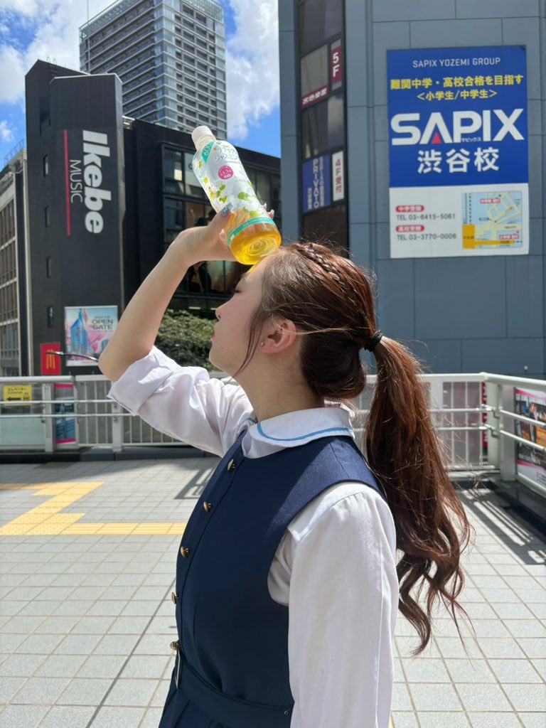 真夏の撮影だったの🤸‍♂️