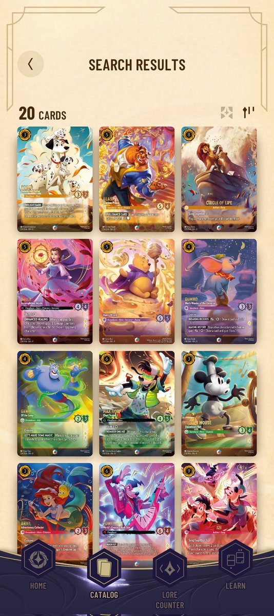 ロルカナ9弾のエンチャンテッド、アイコニックの絵がめちゃくちゃ良い