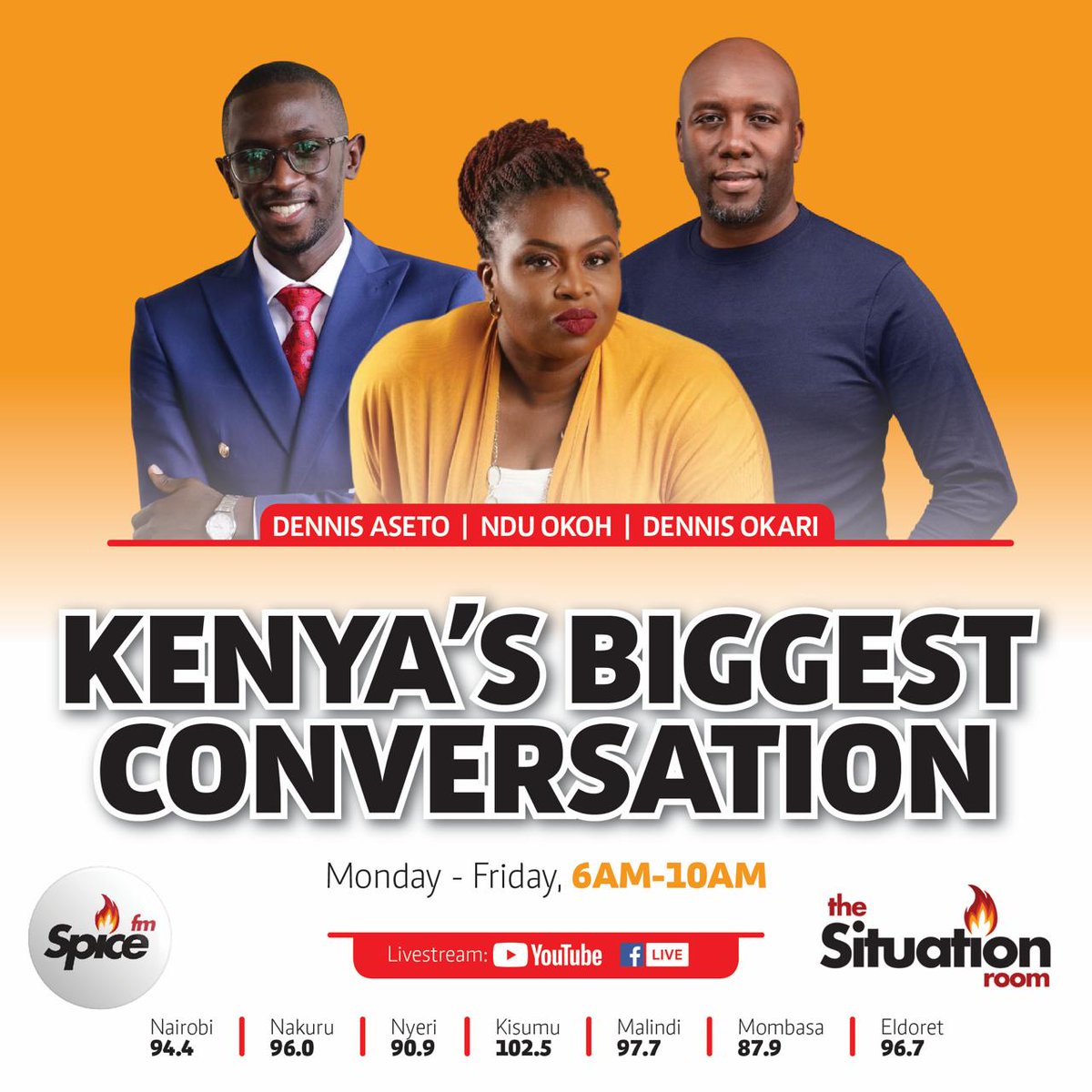 What would Safaricom Home Fibre do for you? Tell us in the comments and stand a chance to win KSh 1,000 Safaricom credit! Courtesy of Safaricom Home Fibre.

Hosts: <a href="/dennisaseto/">Dennis Toll Aseto</a> <a href="/nduokoh/">Ndu Something!</a> <a href="/DennisOkari/">Dennis Okari</a>
Producer: <a href="/EverlyneMungai/">Njeri Mungai</a>
Digital: <a href="/SelfaKwayera/">Faith Selfa</a>
#ThesituationRoom