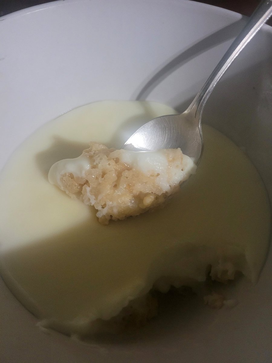 Salted Nuts (@extrasaltednuts) on Twitter photo One of these days my wife will finally accept that I'm right, and we can move past all the initial skepticism.
Yes, homemade almond pudding on rice krispies was a great idea. One of these days my wife will finally accept that I'm right, and we can move past all the initial skepticism.
Yes, homemade almond pudding on rice krispies was a great idea.