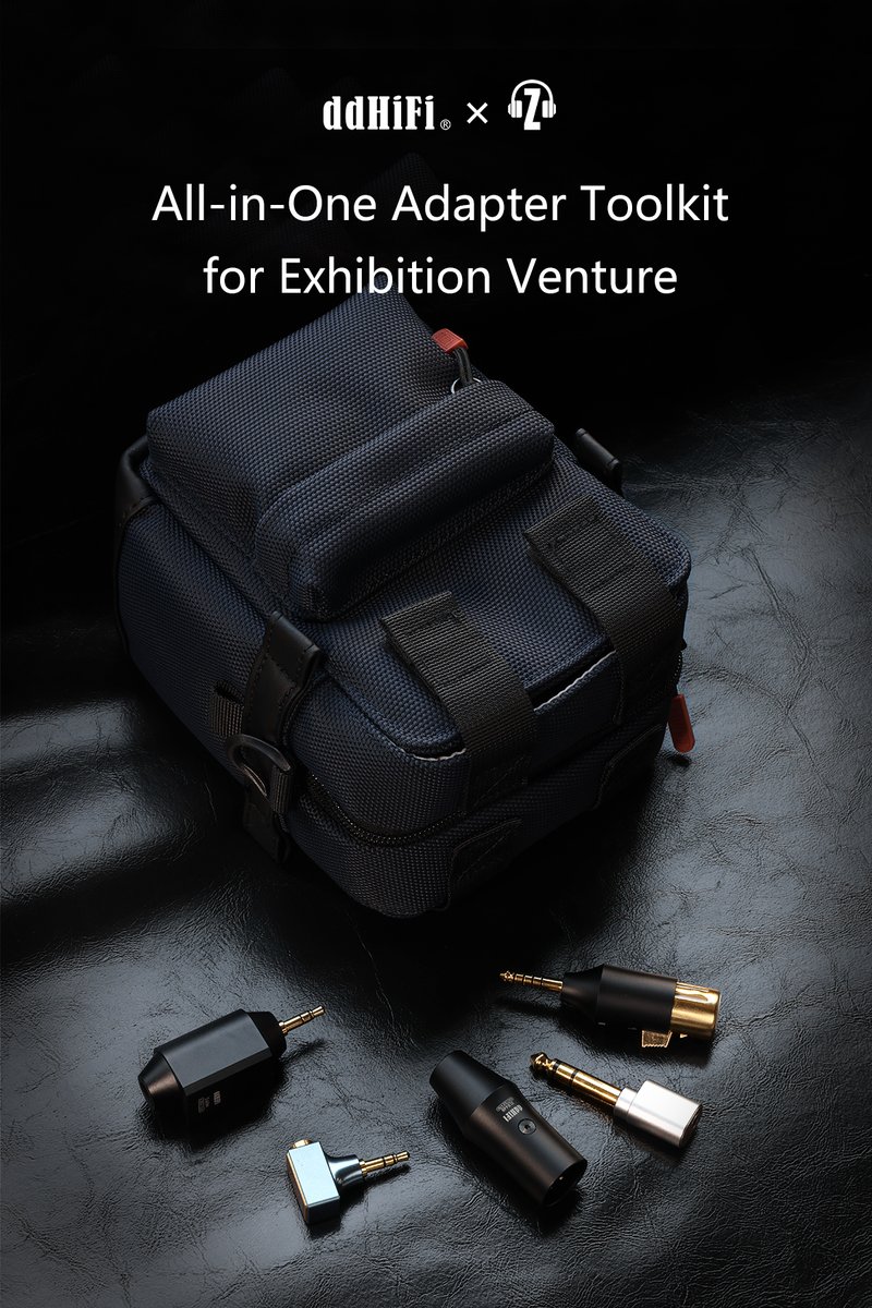 ddhifi_com's tweet image. Introducing the ddHiFi All-in-One Adapter Toolkit for Exhibition, Featuring XLR44B, XLR44C, DJ44C, DJ65A, DJ65M Adapters and C2022 Carry Case

#ddHiFi #AudioAccessories #PortableAudio #ddHiFiGear #AudioTools #C2022