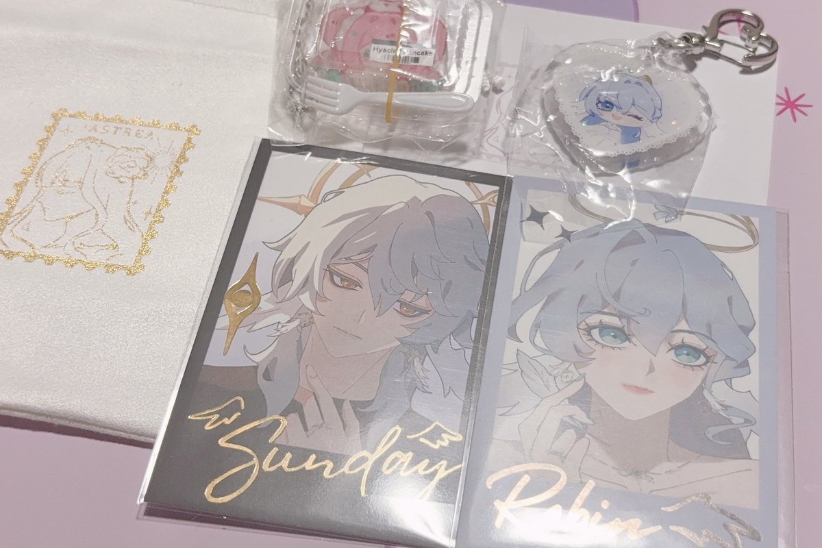 γγ‘γ€γ¦θ±ζ±βΌοΈβΌοΈβΌοΈ (@neko_seito10) on Twitter photo I bought Sunday jewelry and Robin Ear Clips from
<a href="/astrea_lin/">Astrea π</a> again this time π€
I love the wing and halo designπ«πͺ½
The illustrations of Sunday and Robin are also lovely π
It came with a Robin acrylic keychain and a Hyacine charm as a bonus! So cuteβ£οΈ
Thank you very much! I bought Sunday jewelry and Robin Ear Clips from
<a href="/astrea_lin/">Astrea π</a> again this time π€
I love the wing and halo designπ«πͺ½
The illustrations of Sunday and Robin are also lovely π
It came with a Robin acrylic keychain and a Hyacine charm as a bonus! So cuteβ£οΈ
Thank you very much!