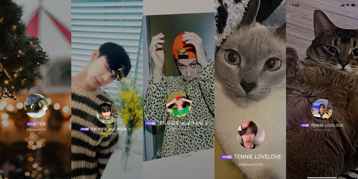 MessagefromTEN's tweet image. #TEN 💭 profile &amp;amp; background photo updates through the years