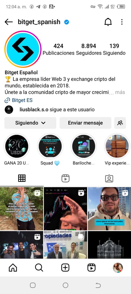 bitwebmoney2's tweet photo. @BitgetES Siguiendo desde hace un montón!!  Bendiciones para todos. Y para mí 🥰☘️ https://t.co/mZ1Riqfwtj