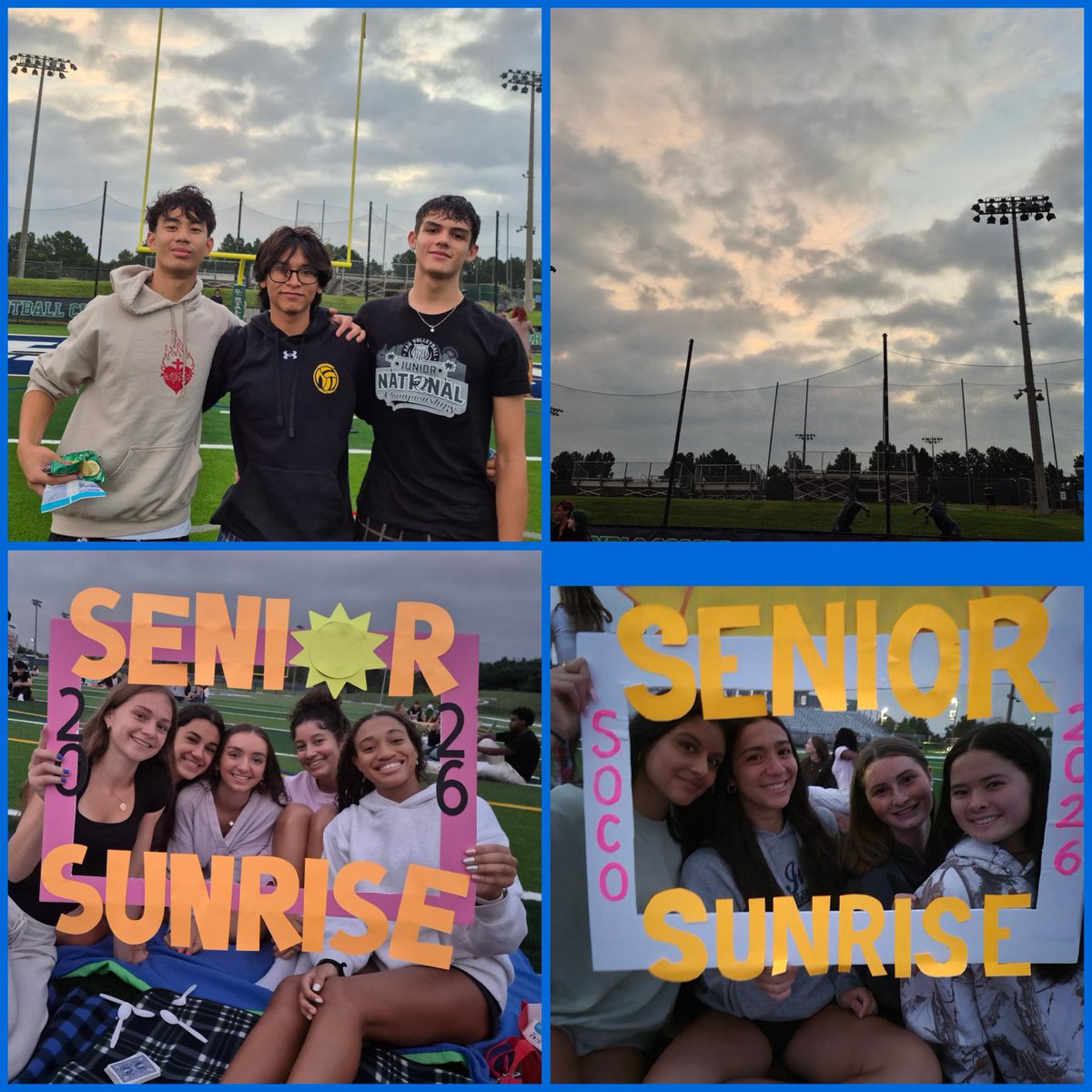 We had a fantastic Senior Sunrise ceremony today! Go Class of 2026!