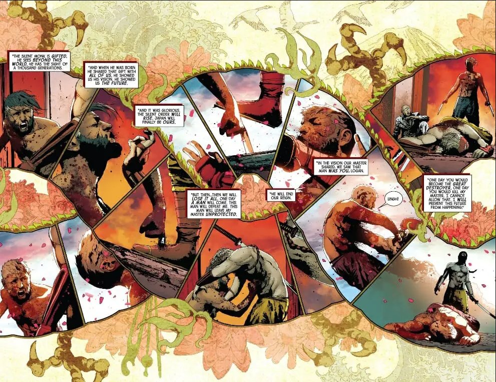 Today's inspiration is the great Andrea Sorrentino, highly underrated. His Old Man Logan run is some of the best comics of all time IMO