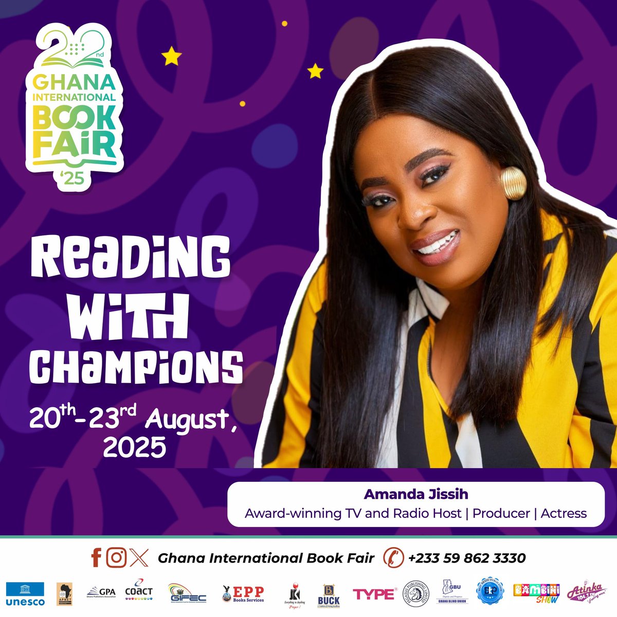 Learn how to read and the benefits of reading 
#gibf2025