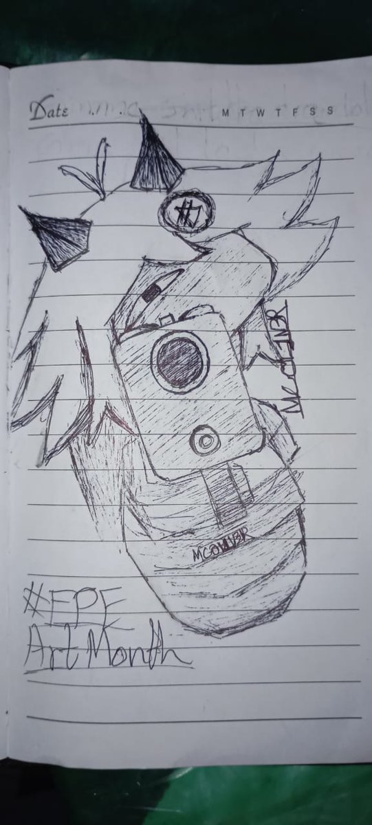 lil homicidal doodle I drew fo #FPEArtMonth
MC Oli boutta murk a mofo