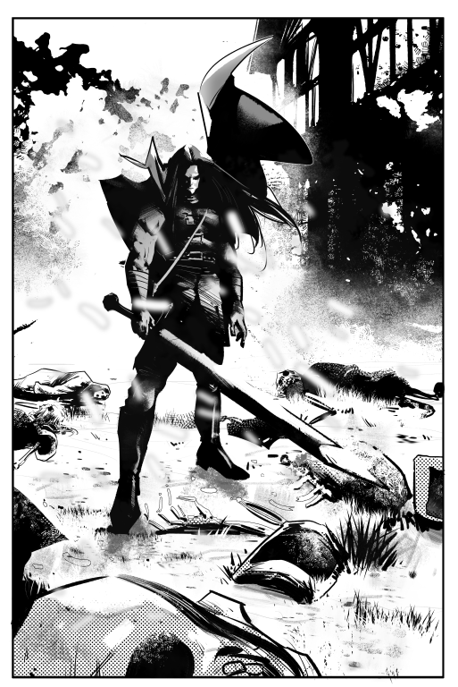 Meet GLERES, the brutal, heartless wanderer of a fallen world who finds himself in the grips of a bloody massacre caused by undead demons.
Now he has to venture into the mouth of the beast and face their king head-on!
It's brutal, action packed, and will be here soon!