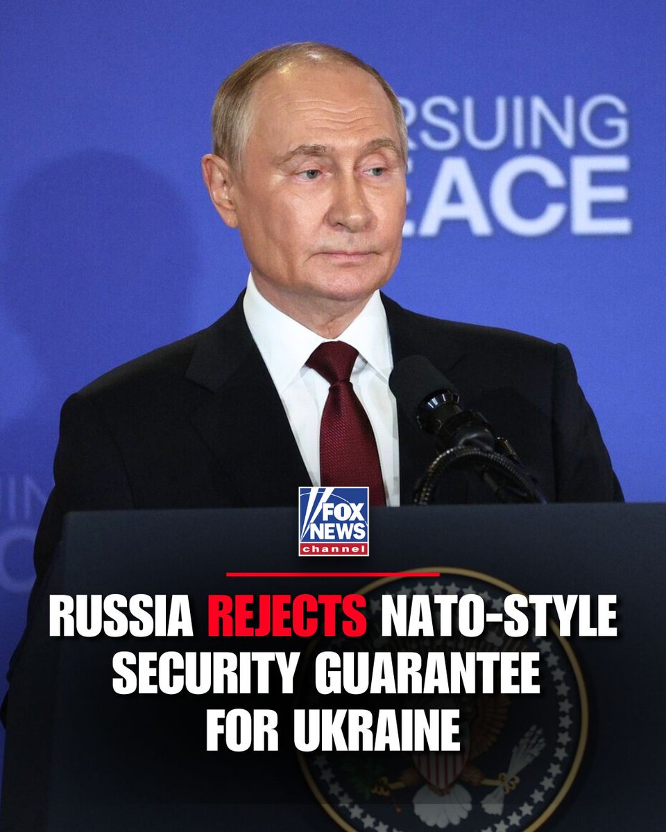 The Russian Foreign Ministry roundly rejected the idea of NATO forces serving as peacekeepers in Ukraine, a provision sought by Ukrainian President Volodymyr Zelenskyy and his European allies in U.S.-brokered peace talks.