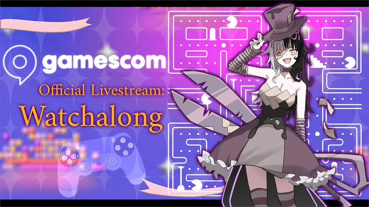 Game trailer showcase happening with Gamescom!  

August 19 @ 12 PM CDT |  August 20 @ 2 AM JST  

▶️ youtube.com/live/cpJATemrV… 

👁‍🗨#ShiorinOnAir
🎨<a href="/profnote/">ProfNote</a>