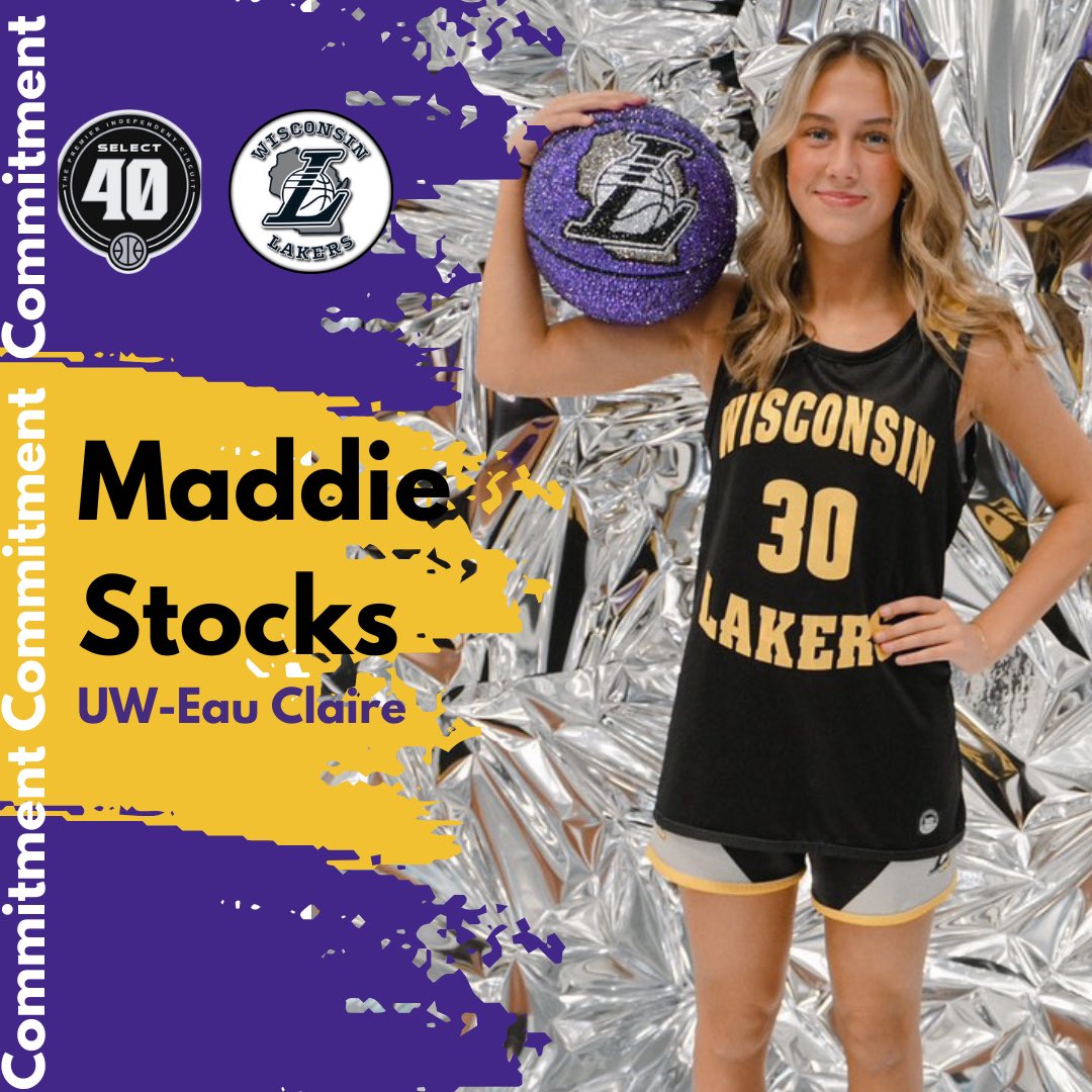 Wisconsin Lakers (@wisconsinlakers) on Twitter photo Congratulations to Maddie Stocks on her commitment to UW Eau Claire. Maddie has been a Laker for 8 years! Huge part of the S40 championship run. Big things ahead for this one! <a href="/MStocks30/">Maddie Stocks</a> Congratulations to Maddie Stocks on her commitment to UW Eau Claire. Maddie has been a Laker for 8 years! Huge part of the S40 championship run. Big things ahead for this one! <a href="/MStocks30/">Maddie Stocks</a>