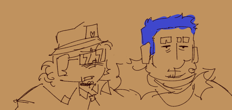 Guest 1337 in the terrible target pride suit n doodle abt his colorblindness #toughluck #forsakenfanart