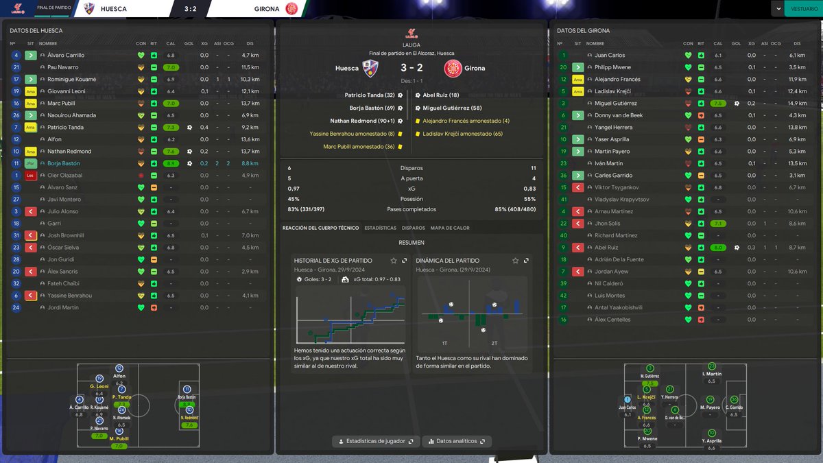 GANAMOS 3-2 AL 91 CON UN CENTRAL DE PORTERO