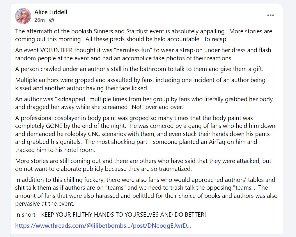 GraysonBWriter's tweet image. As I write darker erotica under this pseudonym, I think it's important we get this out there and talk about this - put simply, no means no, no matter the setting, no matter what it is that's being done. This should not have to be said in 2025, yet here we are.