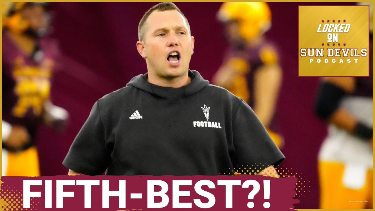 Grab your torches and pitchforks as we discuss <a href="/LOBig12/">locked on big 12, america’s conference.</a>'s preseason placement for #SunDevils football at FIFTH-PLACE in the Big 12 Conference rankings. #ForksUp #O2V 
LINK: youtube.com/live/gBMmTLF4F…
