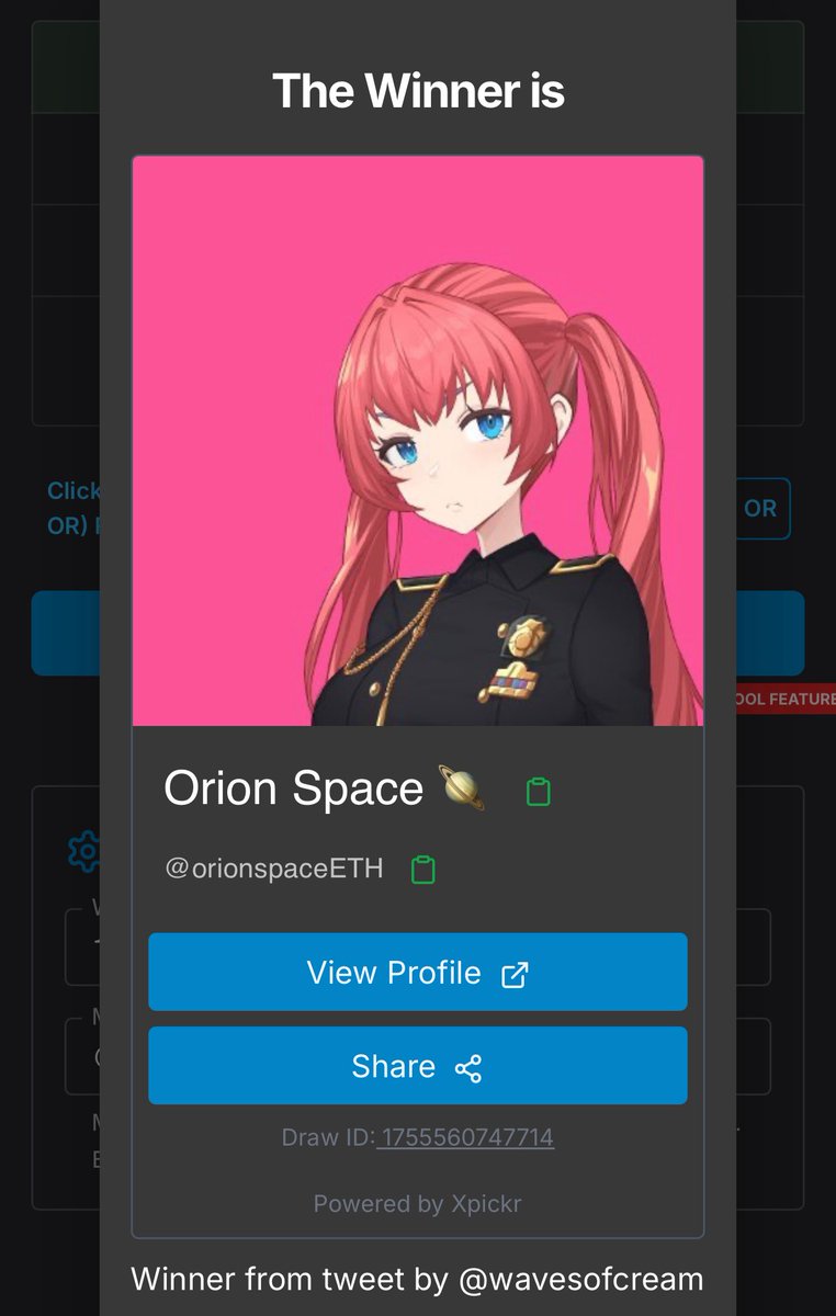 Crëãm (@wavesofcream) on Twitter photo BIG THANK YOU to EVERYONE who submitted!! 🎟️
Congrats to the winner of $50 SOL: <a href="/orionspaceETH/">Orion Space 🪐</a>
Check your DMs please. 💯✨🔶🔸
Stay locked in for more giveaways 👀✨
✨💸✨💰✨💸✨💰✨💸✨💰✨💸✨ BIG THANK YOU to EVERYONE who submitted!! 🎟️
Congrats to the winner of $50 SOL: <a href="/orionspaceETH/">Orion Space 🪐</a>
Check your DMs please. 💯✨🔶🔸
Stay locked in for more giveaways 👀✨
✨💸✨💰✨💸✨💰✨💸✨💰✨💸✨