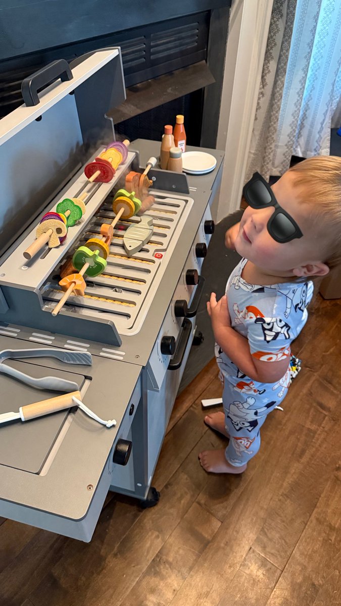 dude had a birthday yesterday, started a new daycare today and already has all those teachers wrapped around his finger