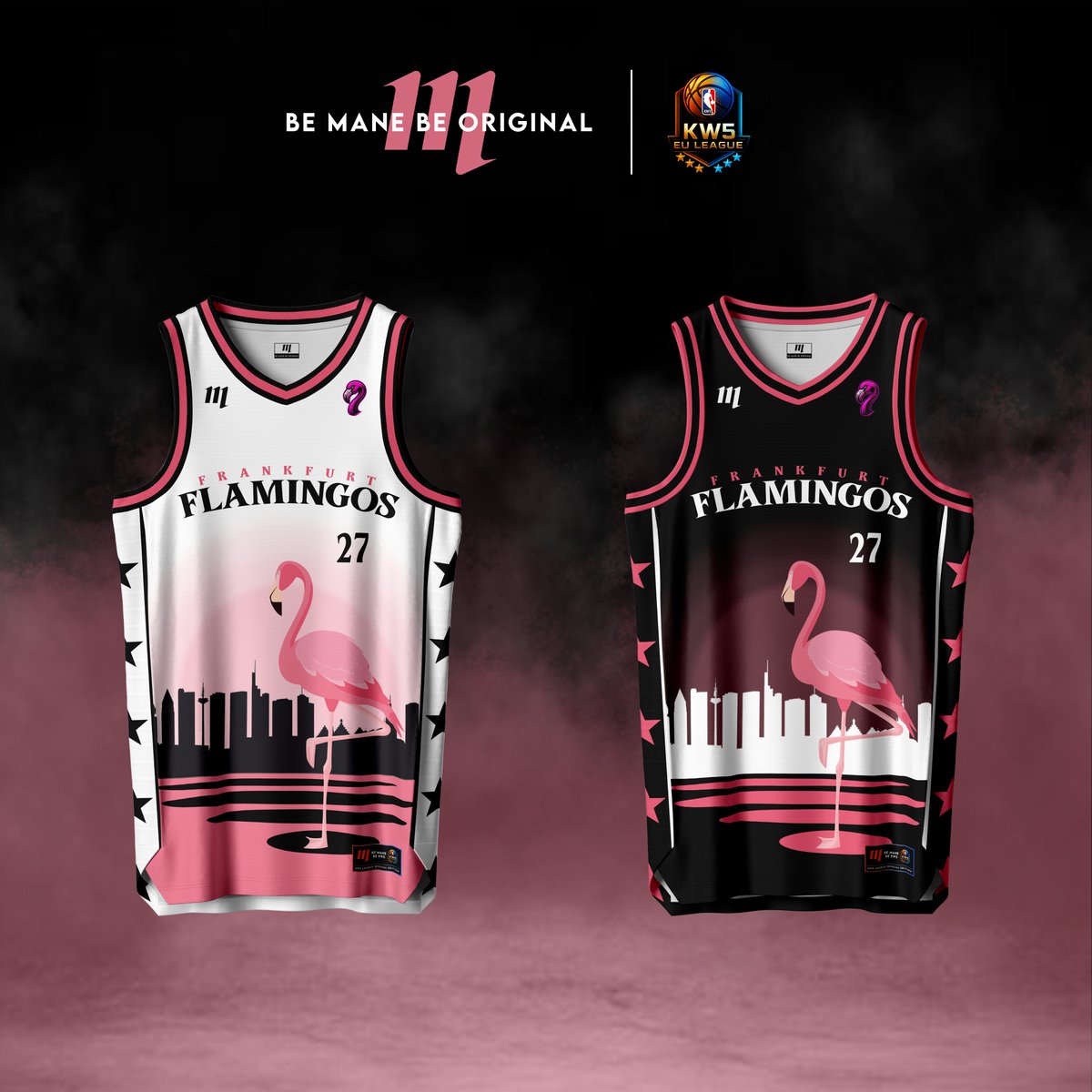Mane Original (@mane_original) on Twitter photo 🇬🇧📢 ManeOriginal x <a href="/KW5League/">KW5 EU League</a> – Revelation IV
⏳ Frankfurt lights up. The <a href="/KW5Flamingos/">FrankfurtFlamingos</a> 🦩 unveil their new official jerseys.
A bold and expressive design: the flamingo as an emblem, Frankfurt’s skyline in the background, and pink as a strong secondary color – the true 🇬🇧📢 ManeOriginal x <a href="/KW5League/">KW5 EU League</a> – Revelation IV
⏳ Frankfurt lights up. The <a href="/KW5Flamingos/">FrankfurtFlamingos</a> 🦩 unveil their new official jerseys.
A bold and expressive design: the flamingo as an emblem, Frankfurt’s skyline in the background, and pink as a strong secondary color – the true