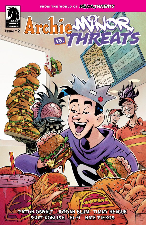 Your new favorite comic book crossover continues! <a href="/ArchieComics/">Archie Comics</a> Vs Minor Threats #2 is on FOC today at your local comic shop, the last day for shops to place their orders. Let them know you need it! The action, the mayhem, AND the hilarity only gets crazier!