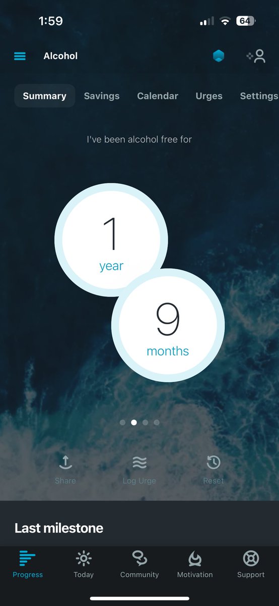 Tangst86's tweet photo. What a journey it’s been so far and I’m not done yet. 21 months sober today! https://t.co/DZeHurkAsh