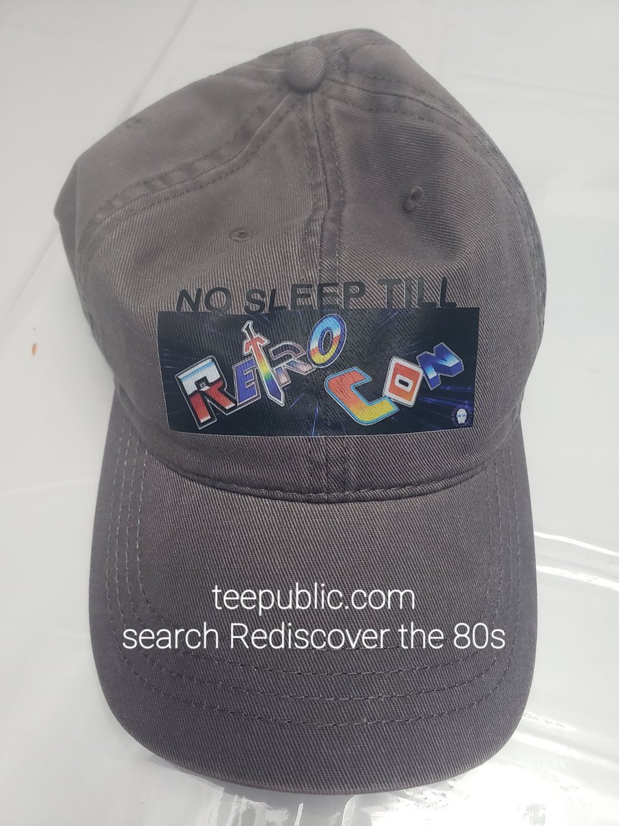 Not a great color choice but if you're a fan of <a href="/Retrocons/">Retro Con</a> , great image for shirts, other hats, stickers, etc