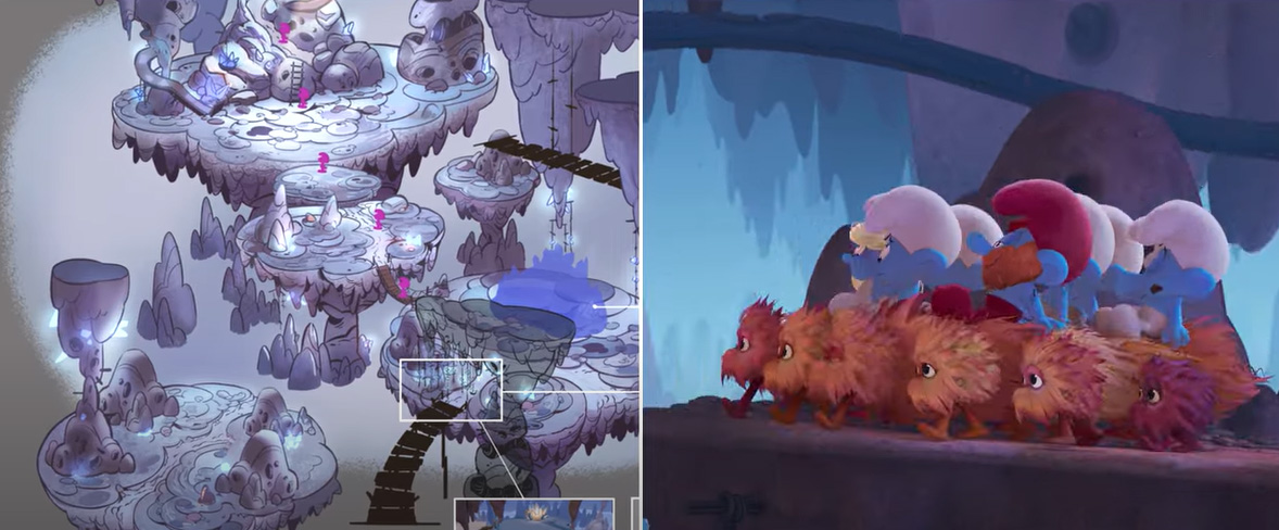 ANIMATIONWorld's tweet image. #Cinesite Releases SMURFS BTS #VFX Showreel: the team created 256 shots, or 15 minutes of the film, which integrate the Smurfs into real-world settings, either using live-action plates or fully CG scenes. bit.ly/4fSwtUv #SmurfsMovie #VisualEffects #VFXWorld