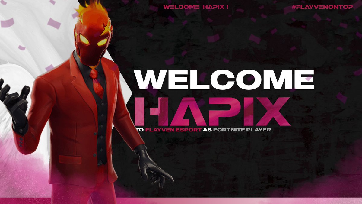 FlayvenEsport's tweet photo. 🇫🇷 Bienvenue à @HAPIX_Z dans la Flayven !  

🇬🇧 Welcome to @HAPIX_Z in Flayven !

#FLYONTOP 🩷🤍 https://t.co/adp3866AQV