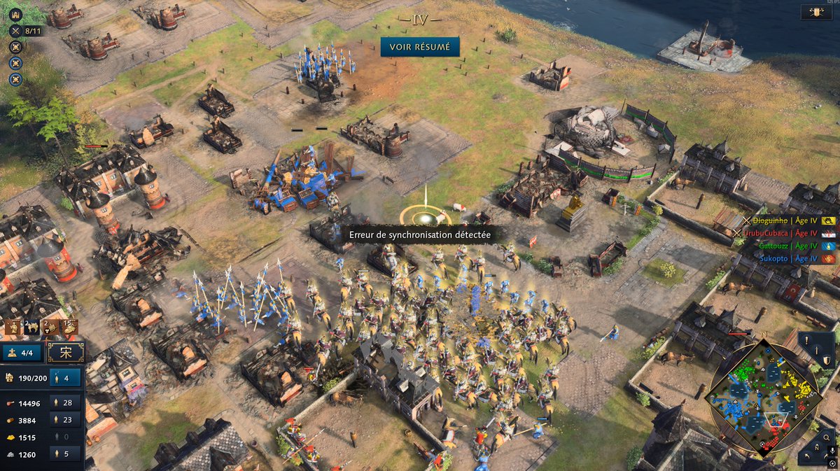 Sukopto's tweet photo. @AgeOfEmpires Are you aware your servers have been unstable for over a week? My teammate and I got disconnected at least 4 times while winning, and we still lose ranked points. This is really frustrating — please fix this!
=> 1ede76ad https://t.co/q5mWvdKdoB