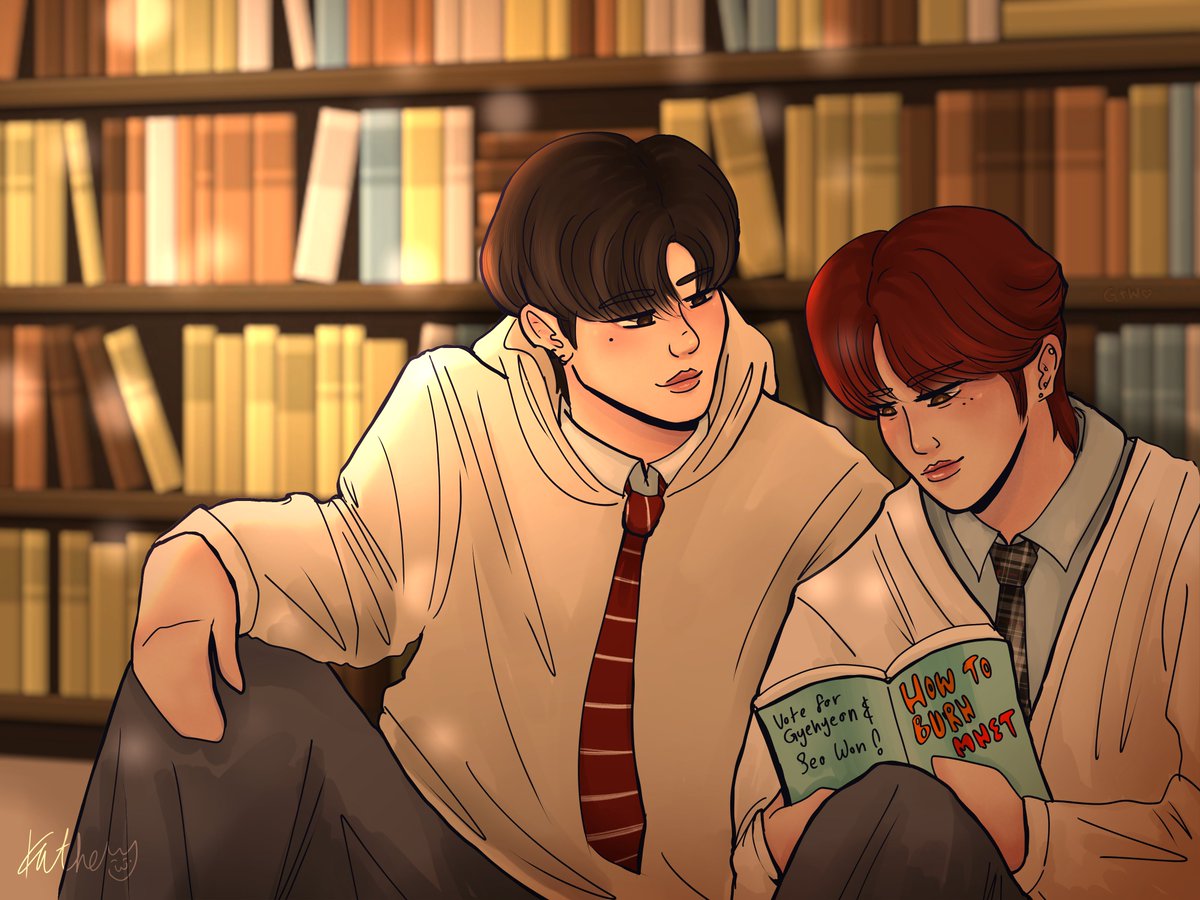#GYEWON ;; student affairs club gyehyeon really enjoys visiting the library,, wasn't he more of a comic guy?

#BOYS2PLANET #JOGYEHYEON #SEOWON