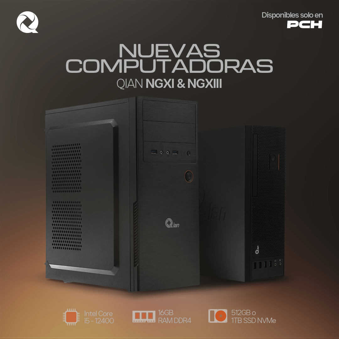 PCH_Connect's tweet photo. 🆕 Nuevas computadoras @qian_mx solo disponibles en @PCH_Connect 💫
Perfectas para empresas, instituciones o tu negocio.
🔎 Descúbrelas aquí👇
https://t.co/fE2pMNp7TP
#Qian #PCHConnect #Tecnología https://t.co/1OVJzH9RQF