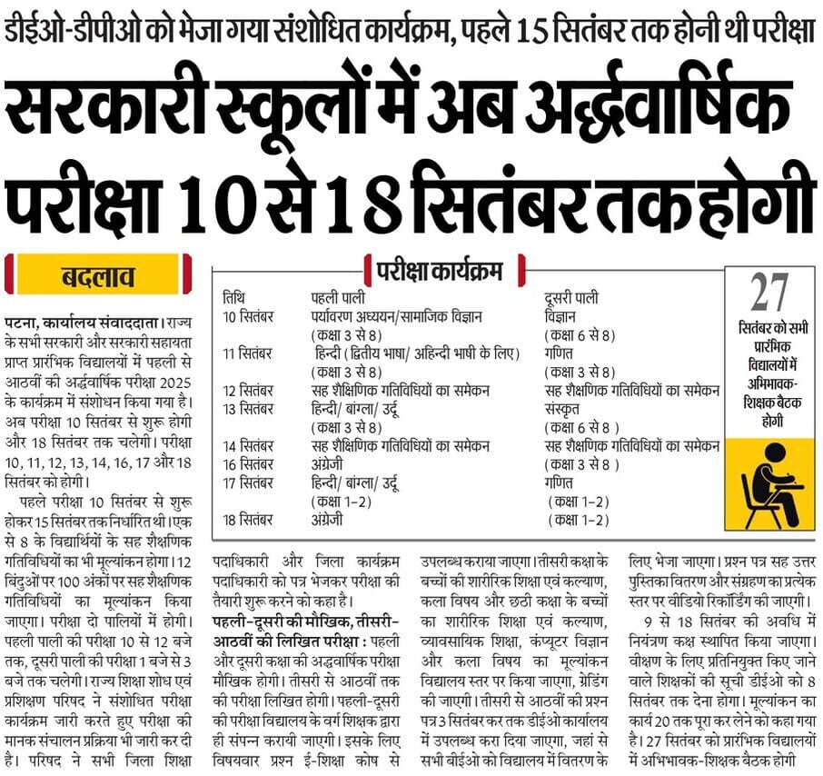 Education Bihar tweet media