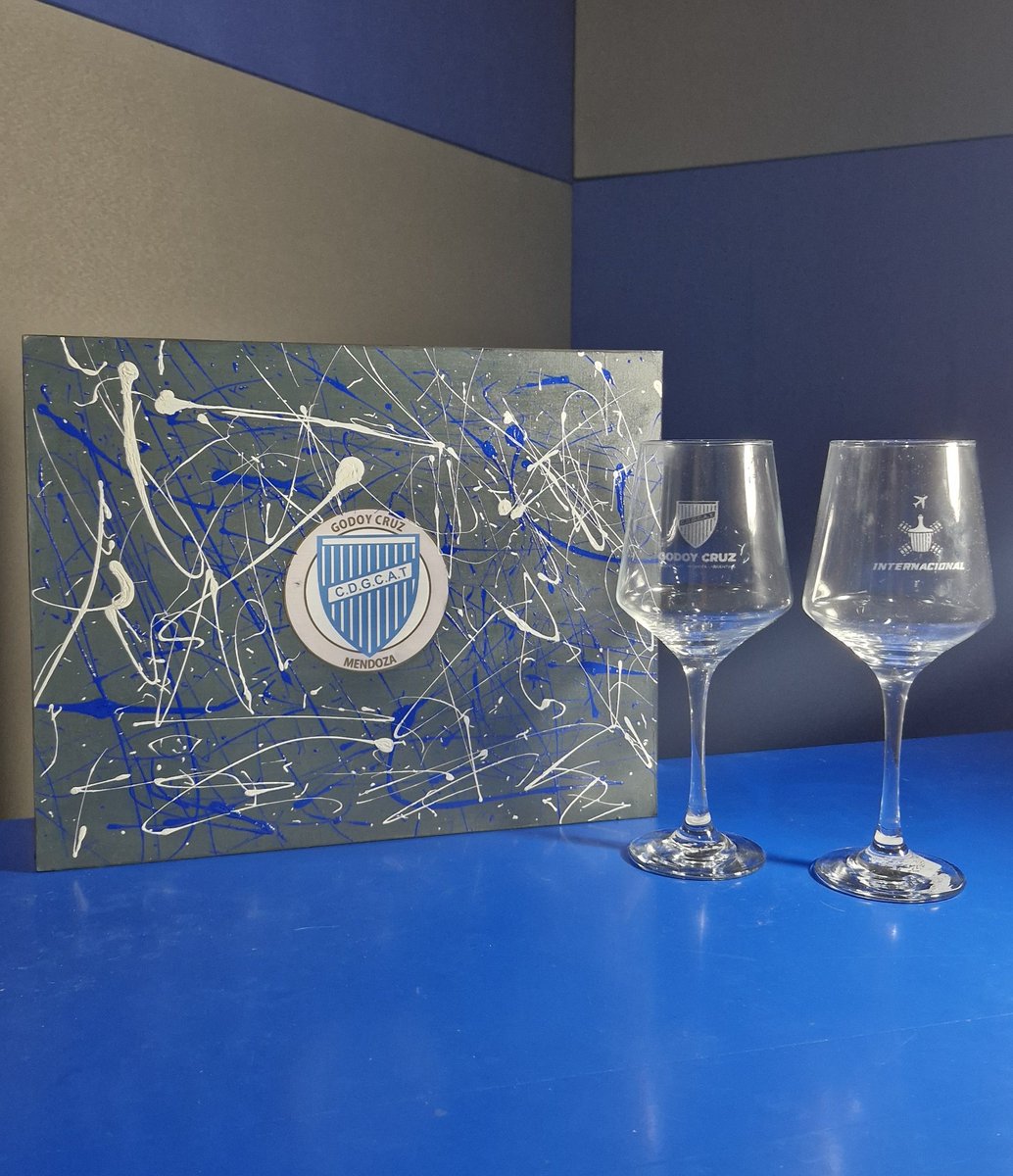 #GodoyCruz
🔵⚪️SORTEAZO EXPRESS⚪️🔵
El martes, a las 20.30 en el programa #5 de El Pibe del Tomba, sorteo este cuadro y estas dos copas espectaculares, para dos ganadores diferentes.

Participá
➡️RT
➡️Seguime
➡️Suscribite: youtube.com/@gonzaconti3?s…

Los regalos, gentileza de Javier