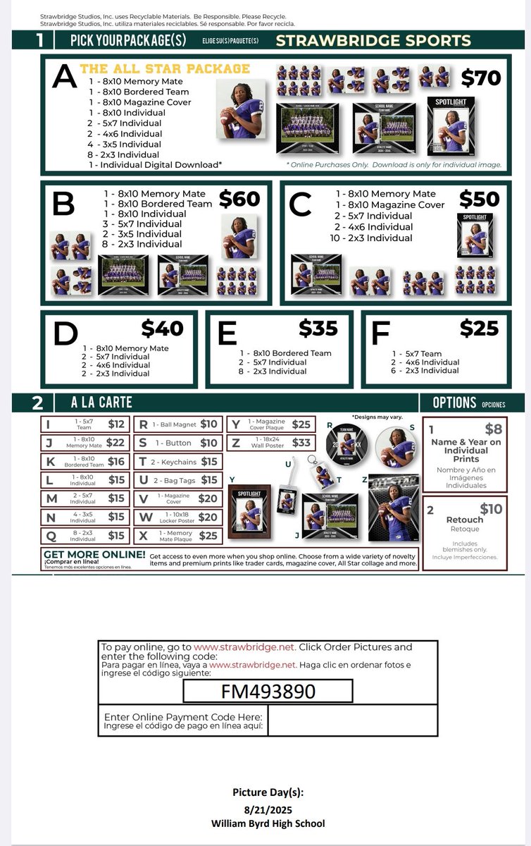 William Byrd Sports tweet media